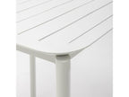 Square terrace table 70x70cm white KAMV51695