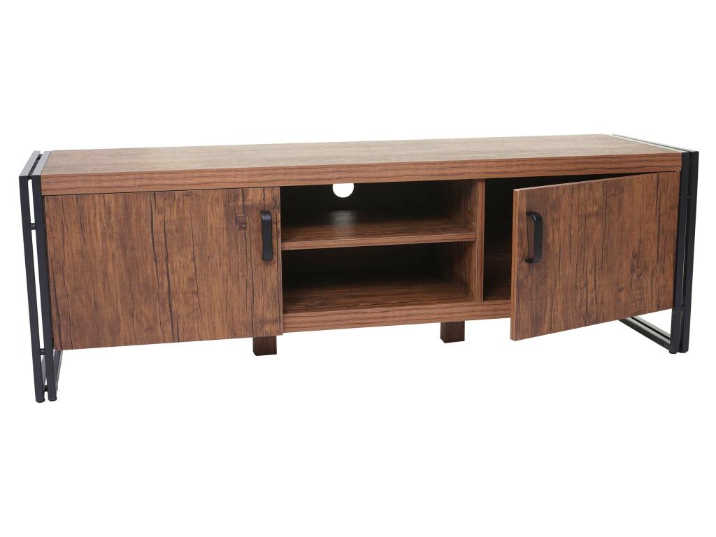 Nobellea-A27 TV Stand, 45x140x40cm, Wild Oak Finish, EHZL26997
