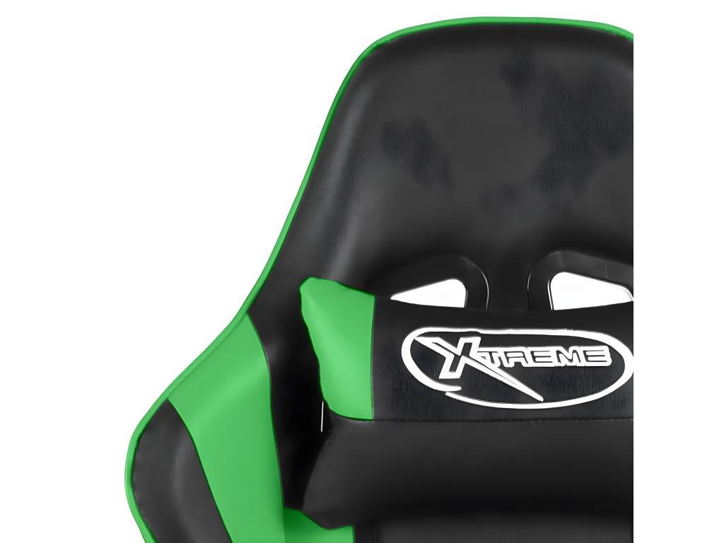 Green PVC Swivel Gaming Chair SHBC92227