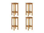 Boisona 5-piece solid wood garden bar set XDTH53498