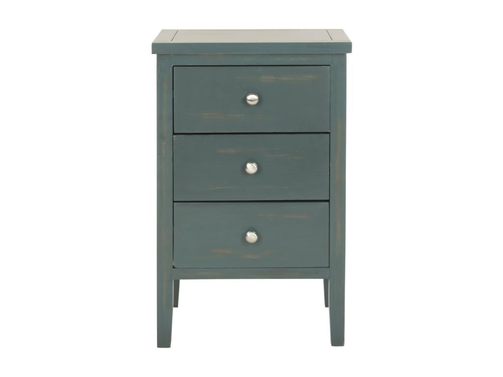 Dark Teal Side Table 36x43x68.07 cm - Nobellea PORQ86206