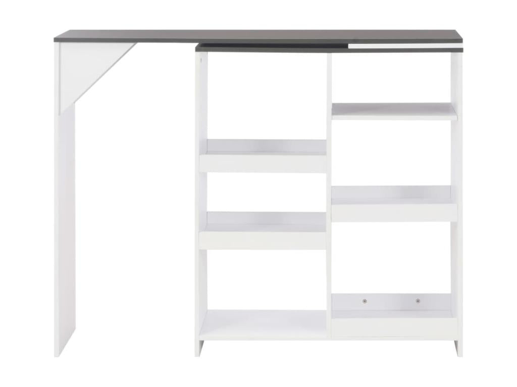 White standing high dining table 138x40x120 cm 0902047 JZXP76210