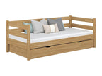 Oak daybed - with drawer N01 Natural Oak 90x190 SOBV46693