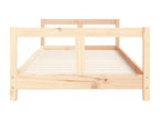 Children's bed frame 80x200 cm solid pine wood ITCN71213