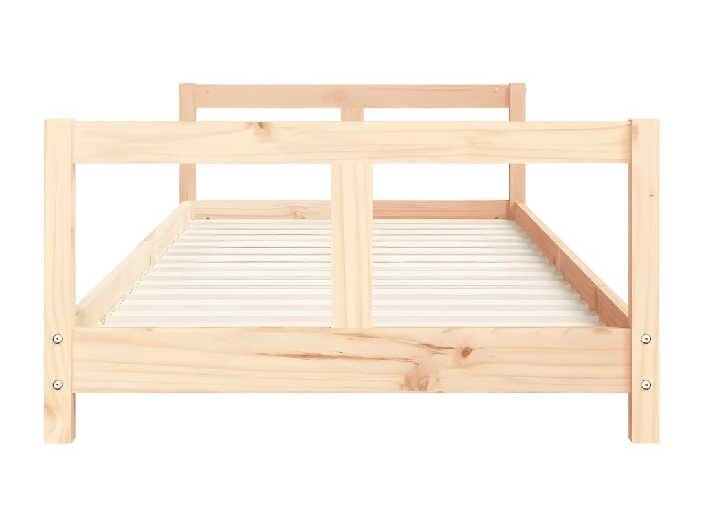 Children's bed frame 80x200 cm solid pine wood ITCN71213