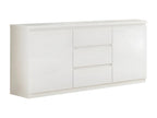 Boisona - 2-Door, 3-Drawer Buffet in High Gloss White Lacquer GFGE24478