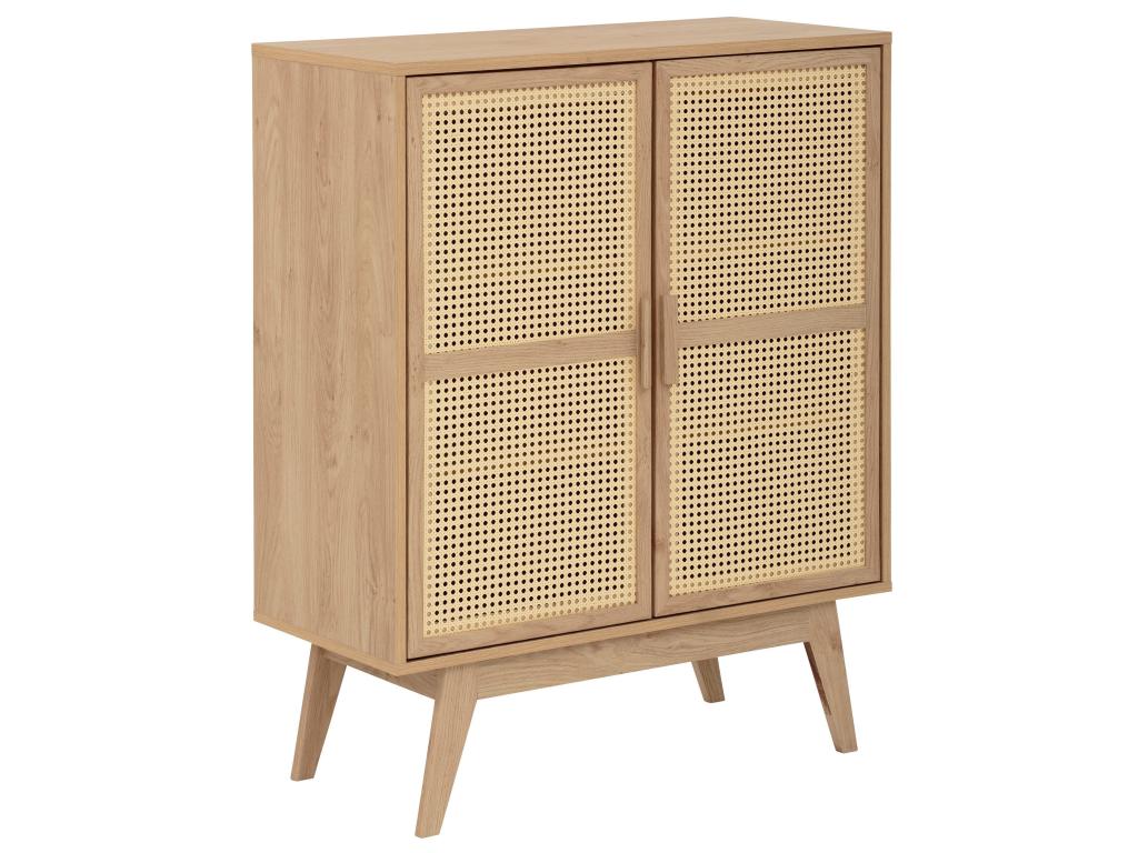 Nobellea 2-Door Wardrobe Oak RMZU46874