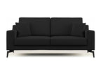 Nobellea Modern Detachable Microfiber Sofa T11 186 cm Black RRCZ23930
