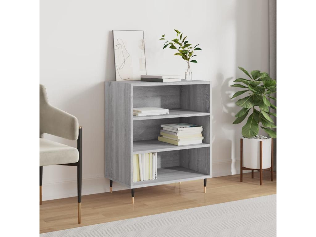 Boisona grey sideboard 57x35x70 cm engineered wood CXVU71286