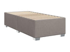 Boisona bed base with Boisona mattress 80x200 cm Fabric NJDG67805
