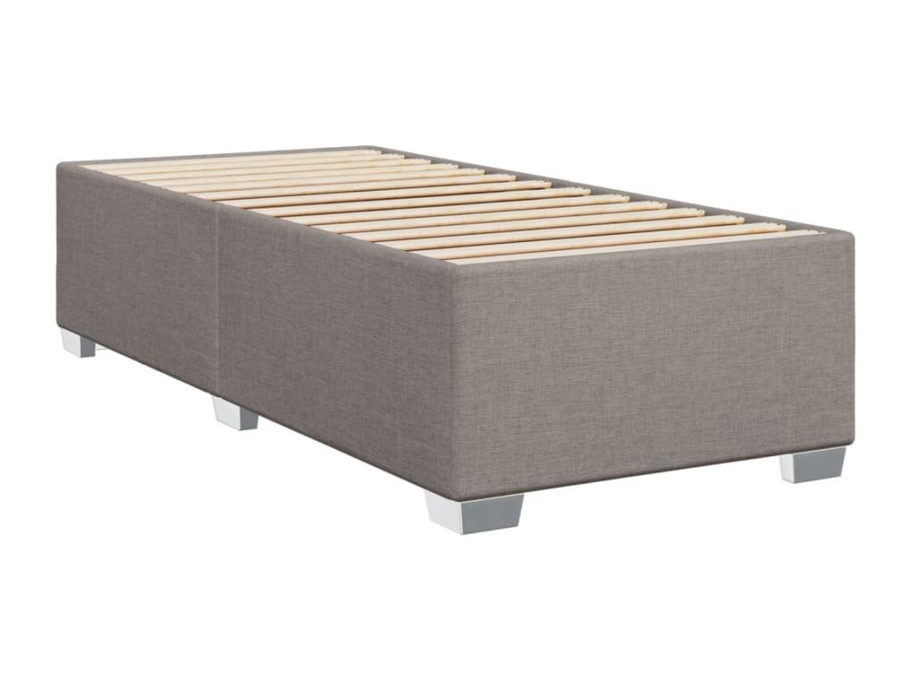 Boisona bed base with Boisona mattress 80x200 cm Fabric NJDG67805