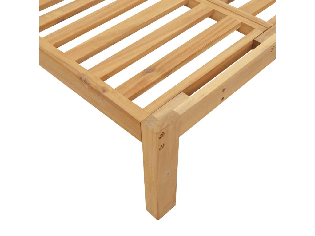 Garden pallet lounge set with 5 cushions, solid Nobelea wood OKHJ38931