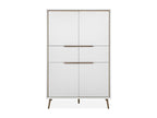 High sideboard with 4 doors and 2 drawers, 140 cm high - Elariva BZPW54082