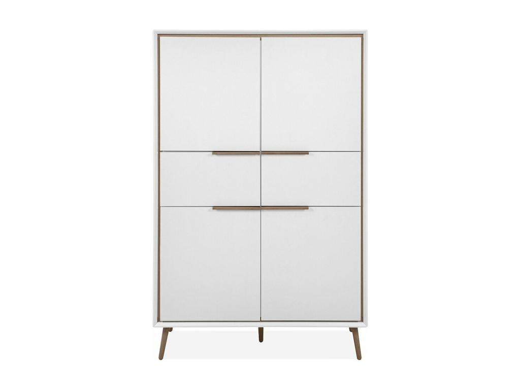 High sideboard with 4 doors and 2 drawers, 140 cm high - Elariva BZPW54082