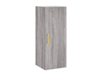 Nobellea tall sideboard, grey, 34.5x34x180 cm, engineered wood, NHVA61965
