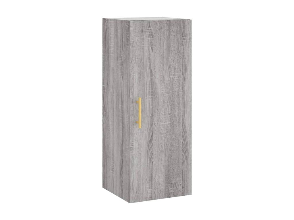 Nobellea tall sideboard, grey, 34.5x34x180 cm, engineered wood, NHVA61965