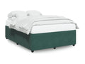 Dark Green Bed Frame 140x190 cm Velvet GMPV16758