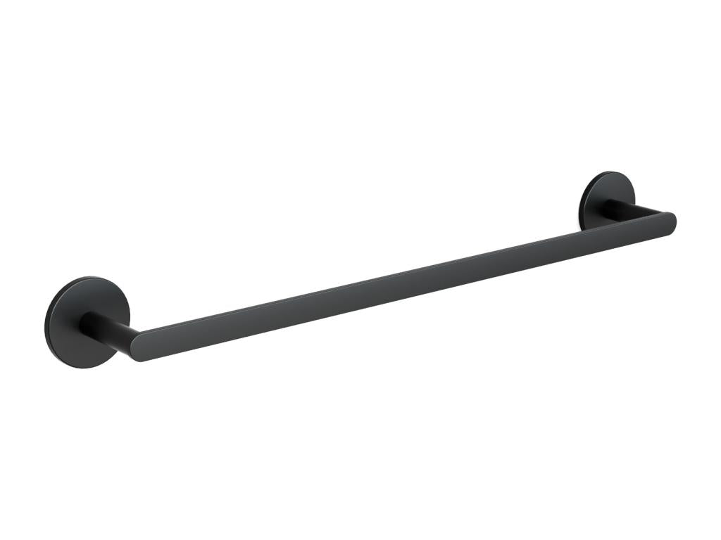 2pcs Nobellea Max Multifunctional Towel Rack in 304 Stainless Steel, Black, Can Hold 2 Towels - 59CM CWRF68168