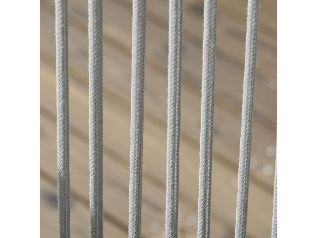 Nobellea 4-seater 5-piece designer garden furniture set, black aluminum grey HYRF97734