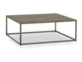 Coffee Table, Wood, 110x110x40cm, Grey - Boisona XOBG77179