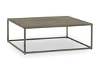 Coffee Table, Wood, 110x110x40cm, Grey - Boisona XOBG77179