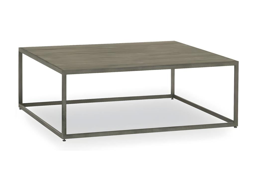 Coffee Table, Wood, 110x110x40cm, Grey - Boisona XOBG77179