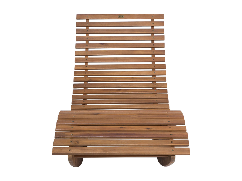 Boisona Blue Wood Chaise Lounge with Cushion CYNG70637