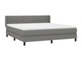 Boisona bed base with dark grey mattress 180x200 Fabric FVUA69677