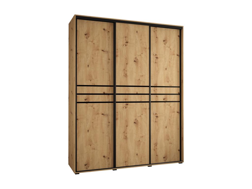 Nobellea 10 Sliding Door Wardrobe 235.2/190/45 3 Doors PKBG52408