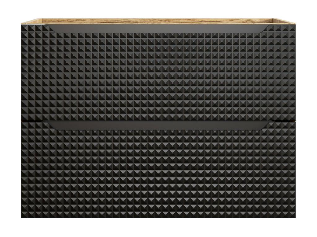 Cabinet Under Sink CUW80 2D 80x46x57 Black OXWJ63982