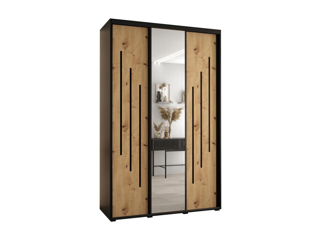 Boisona 9 Sliding Door Wardrobe 235.2/160/60 3 Doors VSXF95138