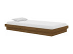 Honey Brown Solid Wood Bed Frame 100x200 cm MPGR03279