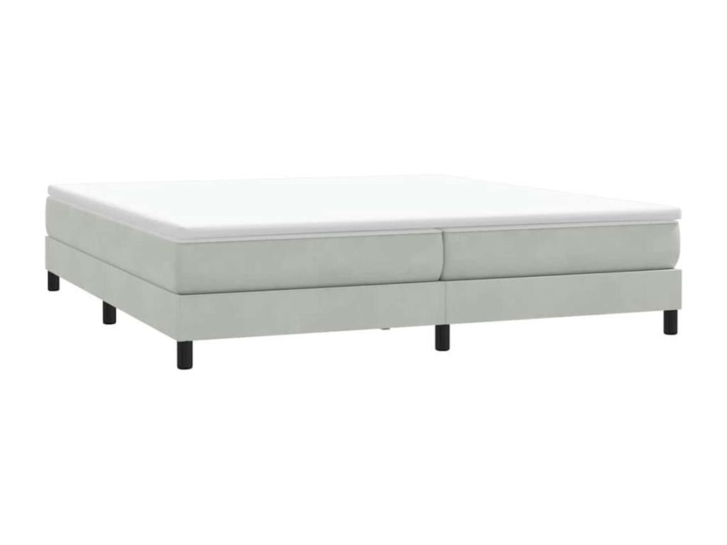 Nobellea bed base without mattress, light grey, 200x210cm HHMF77308
