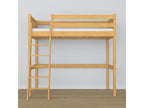 Wooden loft bed N04 Natural Pine 120x190 DOVF08195