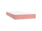 Nobellea bed base with Rose 90x200 Velvet mattress KXKX55264