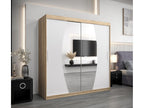Nobellea Sliding Door Wardrobe 200/200/62 2 Doors Nobellea/White MJUH76409