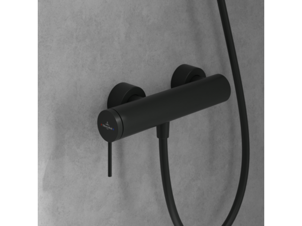 Boisona mechanical shower mixer / Boisona Black RCOG43448