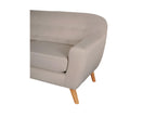 Nobellea 3-seater sofa - Beige RBKR00583