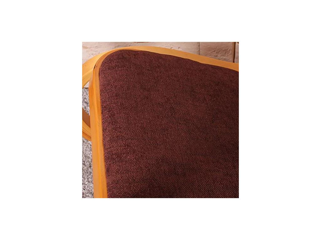 Brown wooden rocking chair 55x96x90 cm FAB040006 KXKP18265