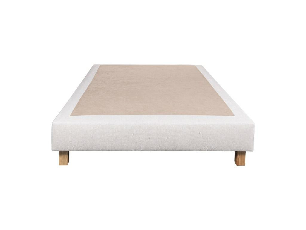 Nobellea Mattress Set, 26 cm high-density foam, firm summer/winter side, beige slatted base, 20 cm thick, 140x190 cm, SGVD37329