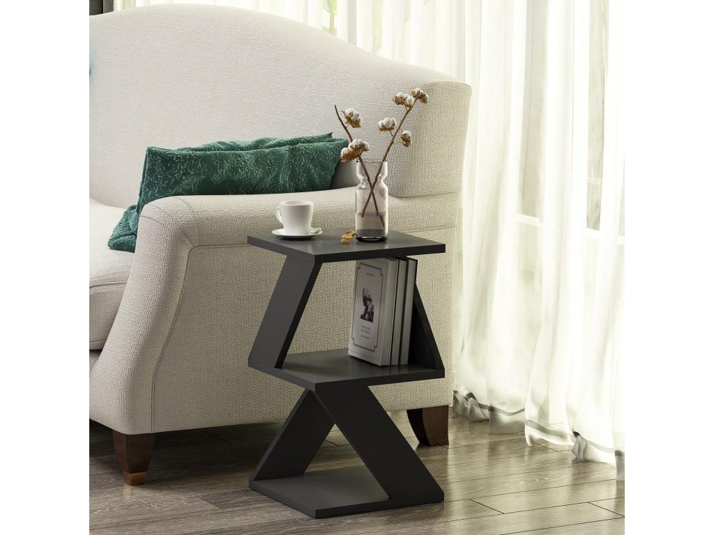 Side table L30xH50cm Anthracite FBAR17074