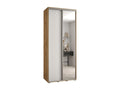 Nobellea 3 Sliding Door Wardrobe 235.2/120/45 2 Doors Nobellea/White/Silver VZXZ96749