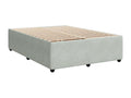 Boisona bed base and mattress, light grey, 140x190cm, velvet, EHRW75201