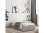 Bed frame and drawers, concrete grey, 90x200 cm, engineered wood, ZFIO42052