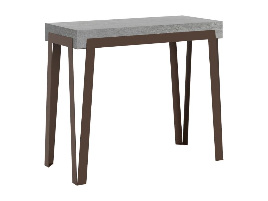 Extendable console table 90x40/300 cm Nobellea Concrete Grey frame Nobellea BAOH40887