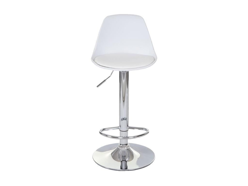 Elariva-B14 bar stool set of 2 white UAHA55798