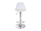 Elariva-B14 bar stool set of 2 white UAHA55798