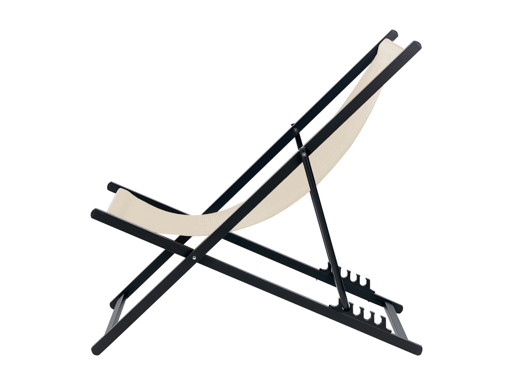 Boisona II Beige Metal Chaise Lounge DNNW04453