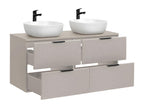 Boisona Cashmere 120cm Double Sink Vanity Unit FGJO37254