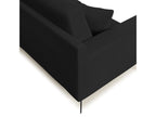 Nobellea Modern Detachable Microfiber Sofa T11 186 cm Black RRCZ23930